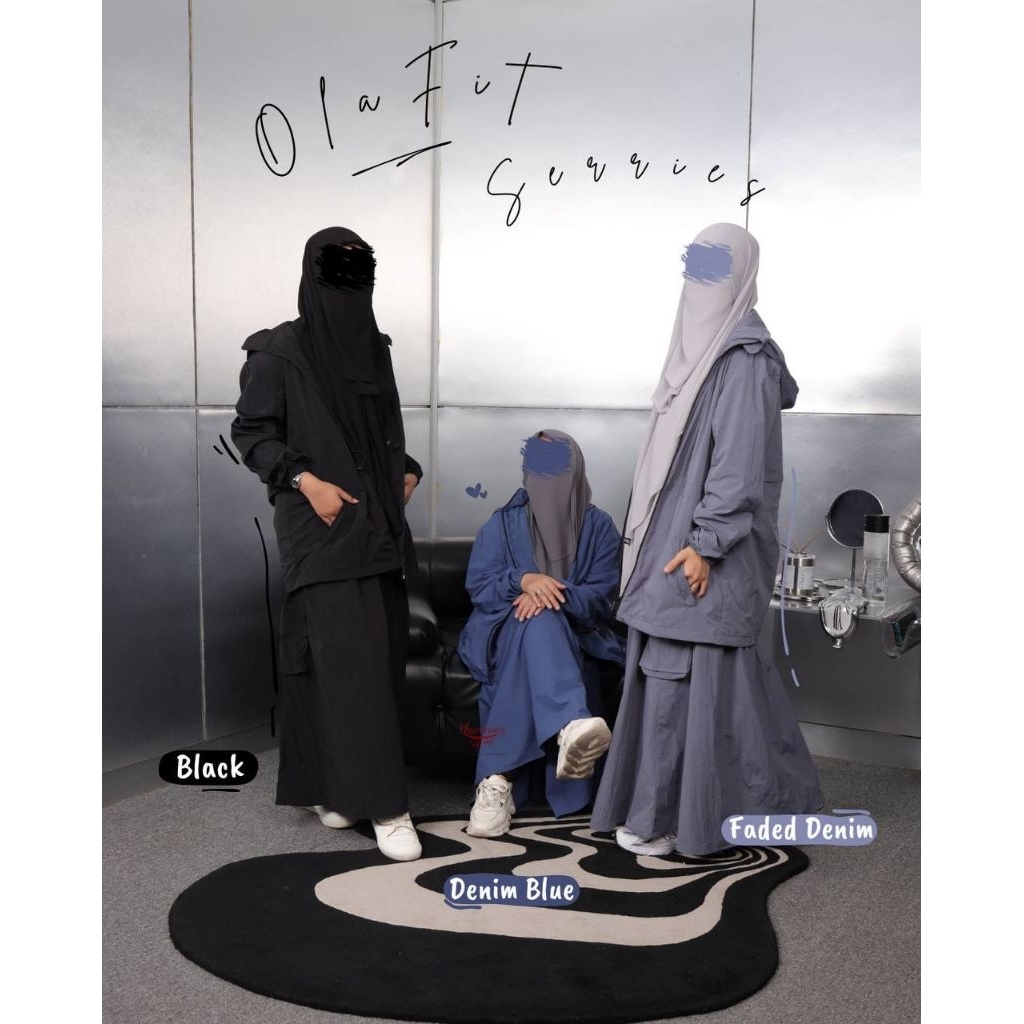 Olafit Series l Outfit Sport l Tunik olahraga | Jaket muslimah