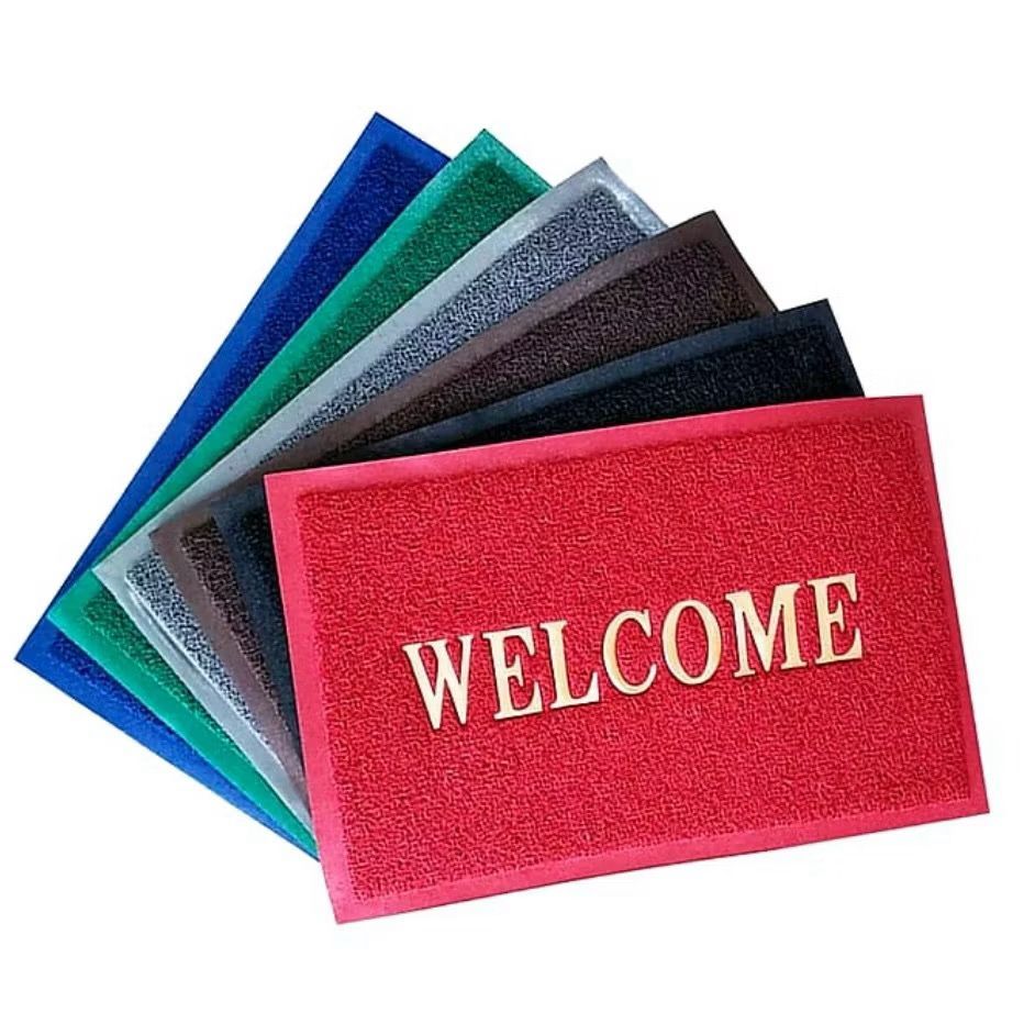 Keset Kaki PVC Anti Slip Keset Kaki Welcome Persegi Panjang