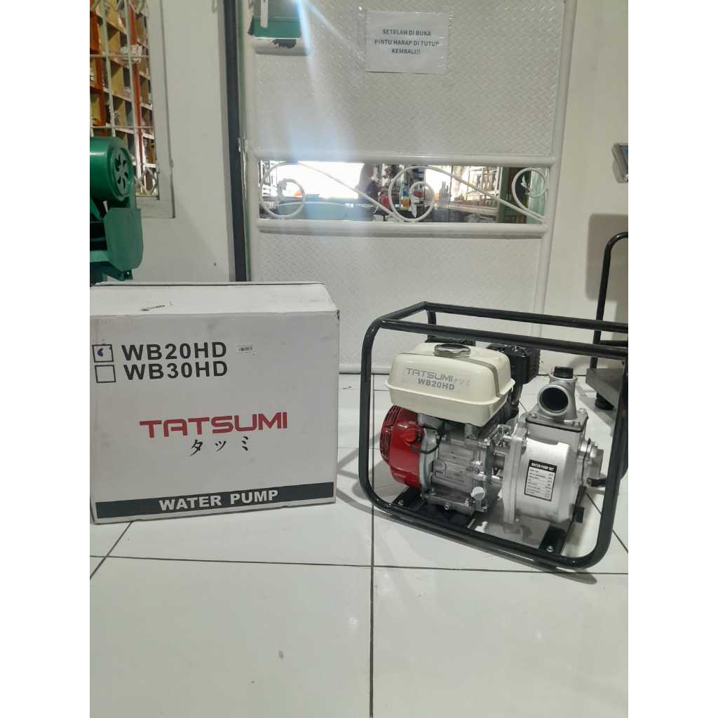 Pompa Alkon Pompa Air Sawah 2" HONDA GX160 TATSUMI WB20HD