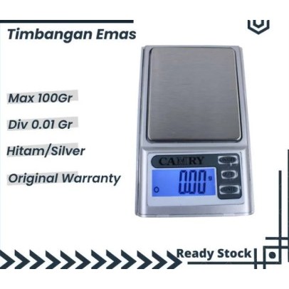 Timbangan Emas Pocket | Timbangan Emas Digital Camry 100 Gram 0.01