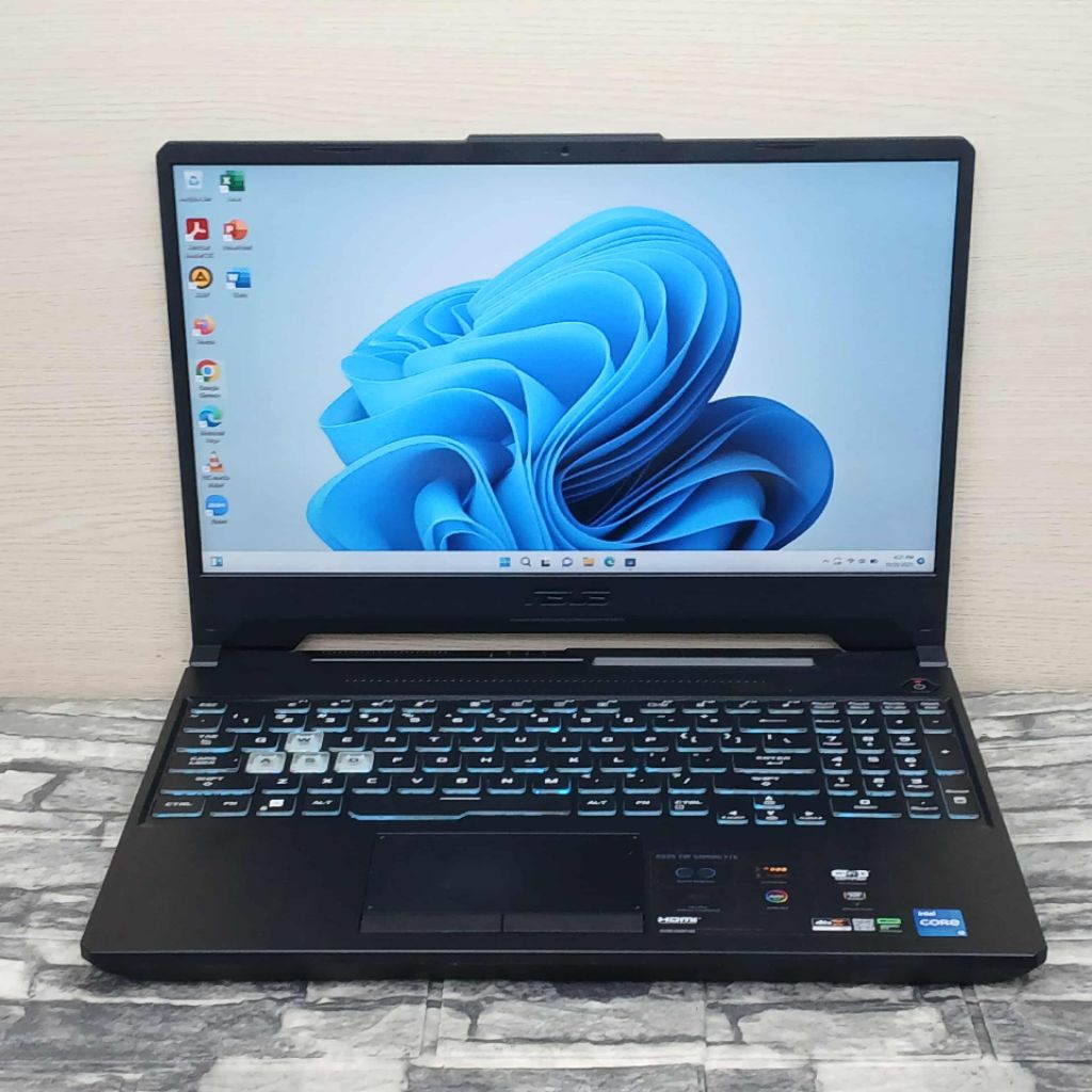 LAPTOP ASUS TUF GAMING F15 FX506HF INTEL CORE I5-11400H GEN 11 8/512GB RTX 2050 BLACK