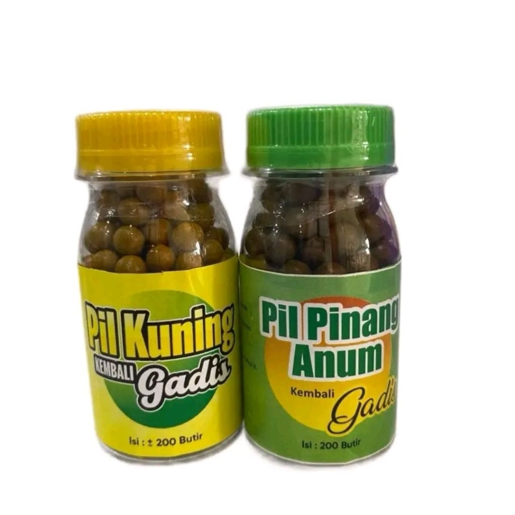 pil kuning & pil pinang anum kembali gadis