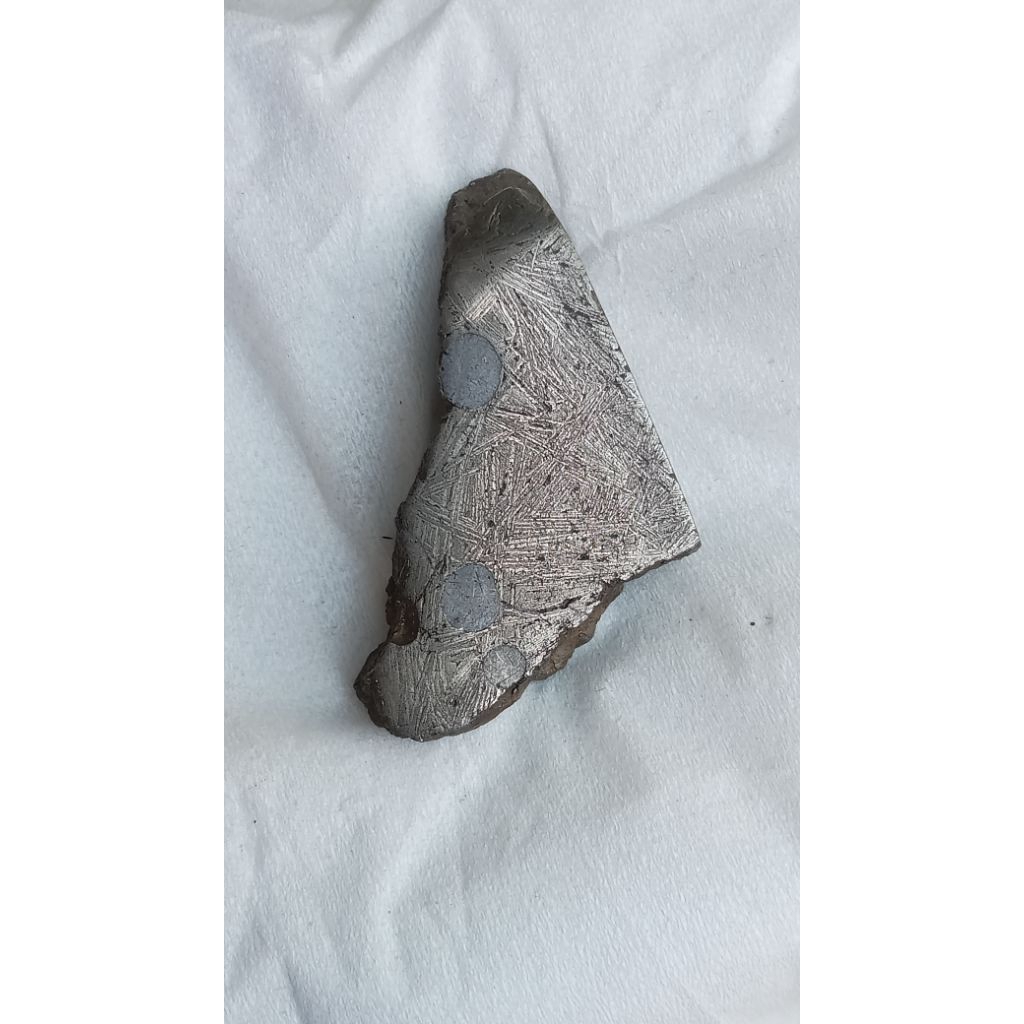 iron meteorite batu besi Aji