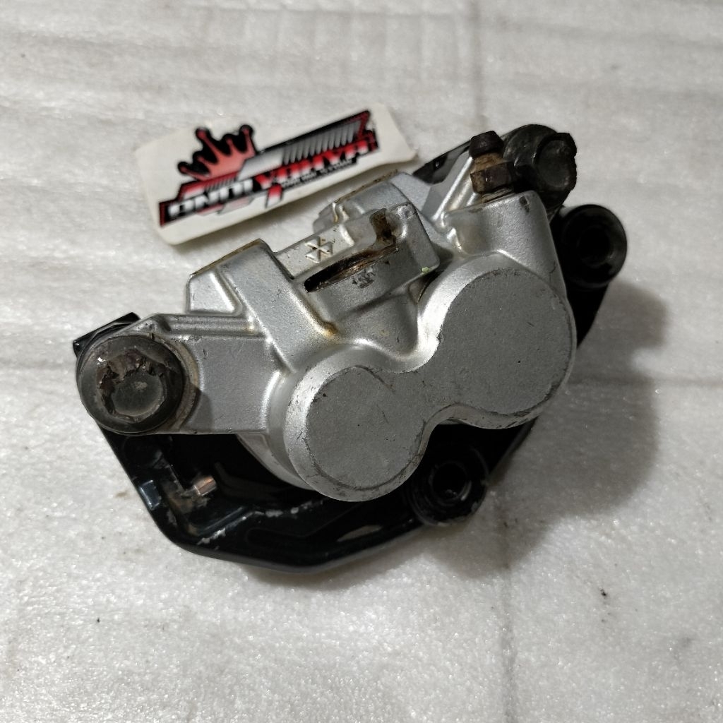 KALIPER PALA BABI REM DEPAN PISTON 2 RX KING NEW PEREDAM ORIGINAL (second)
