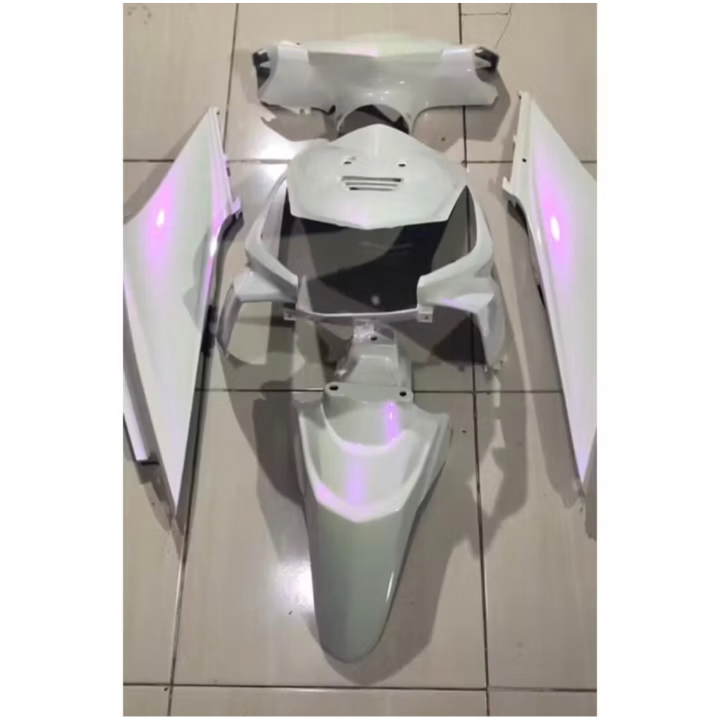 body full halus beat karbu warna putih lembayung pink