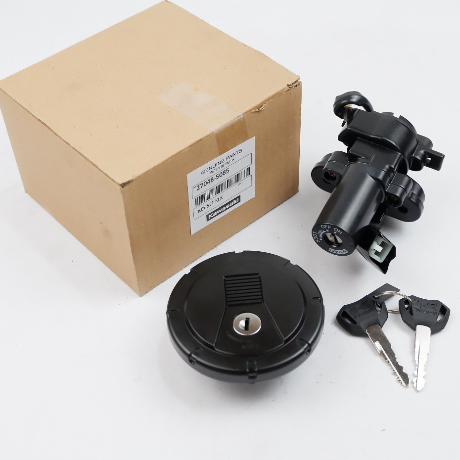 Kunci Kontak Kawasaki KLX 150 / Kunci Kontak Set Tutup Bensin Motor KLX 150 / Kawasaki KLX /DTRACKER