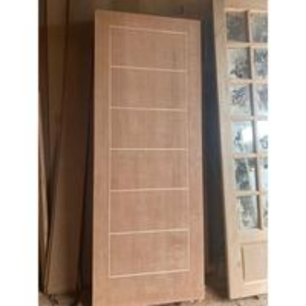 Daun Pintu Triplek Nat 200x80 /Kusen Kayu Kamper / Kusen Murah