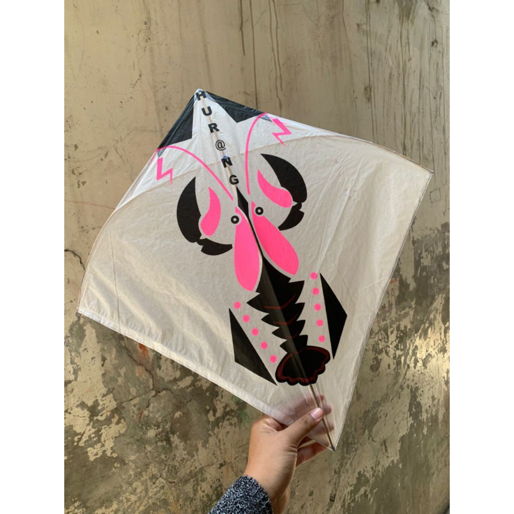 layangan seot sp / kertas minyak sablon 1-3 warna mix