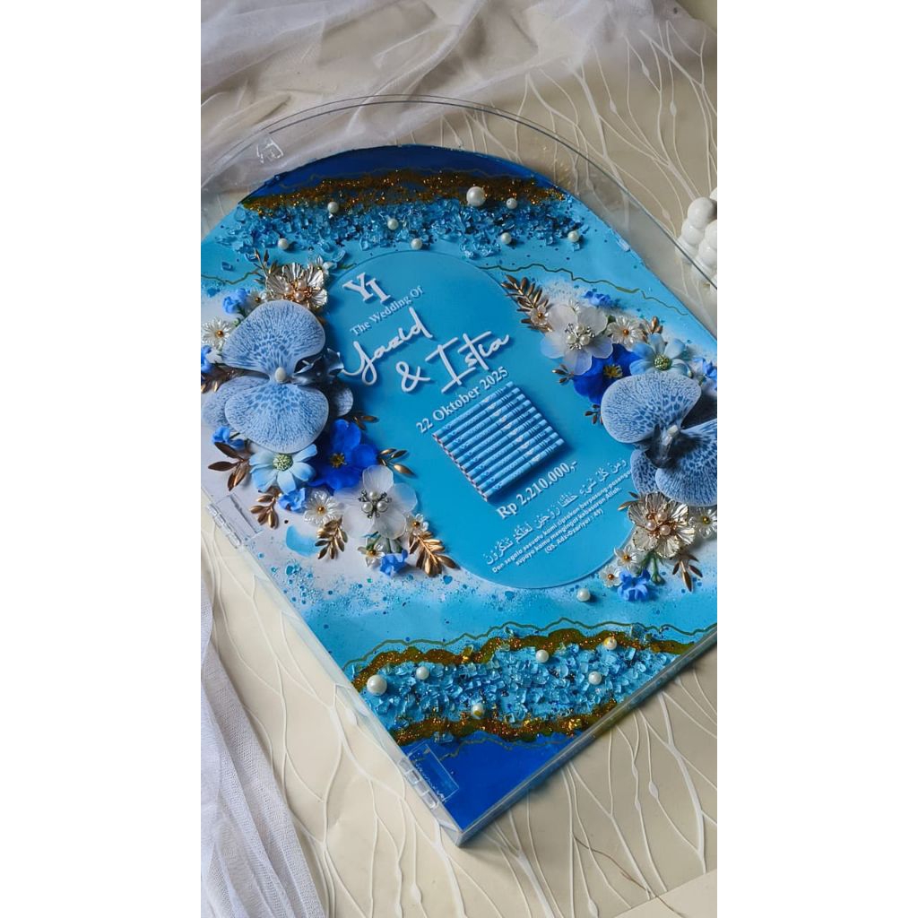Mahar Resin, Mahar Akrilik, Mahar Nikah Resin, Mahar Pernikahan Resin, Mahar Akrilik