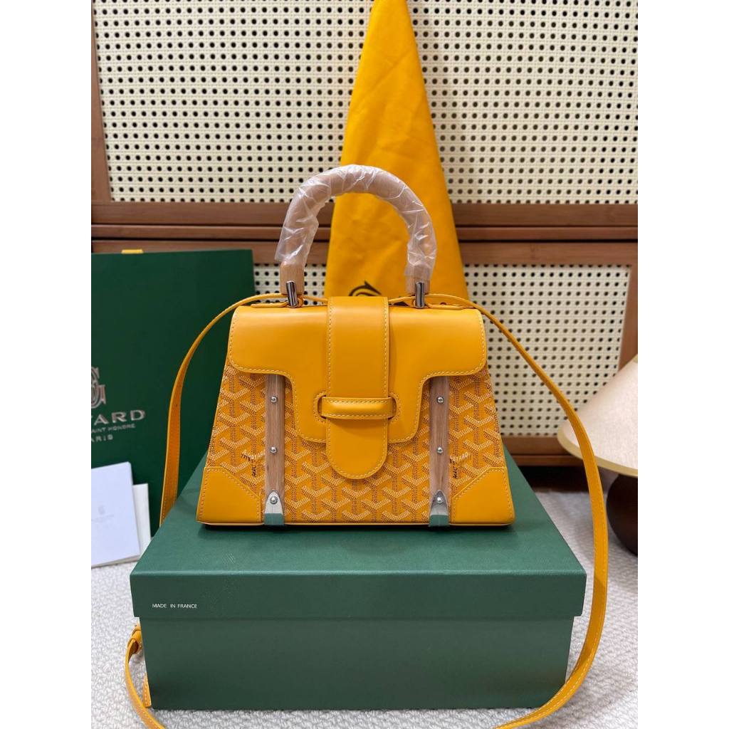 TAS WANITA SAIGON STRUCTURE PM BAG IN CANVAS AND LEATHER