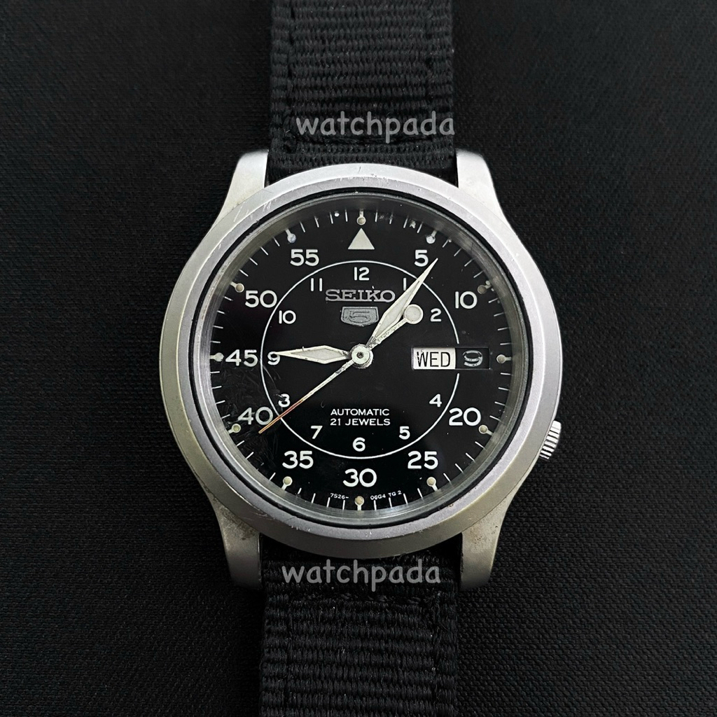 Seiko 5 Automatic Military SNK809 second