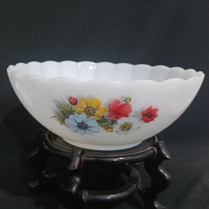 MANGKOK SUP lawas ARCOPAL FRANCE Besar d26.5