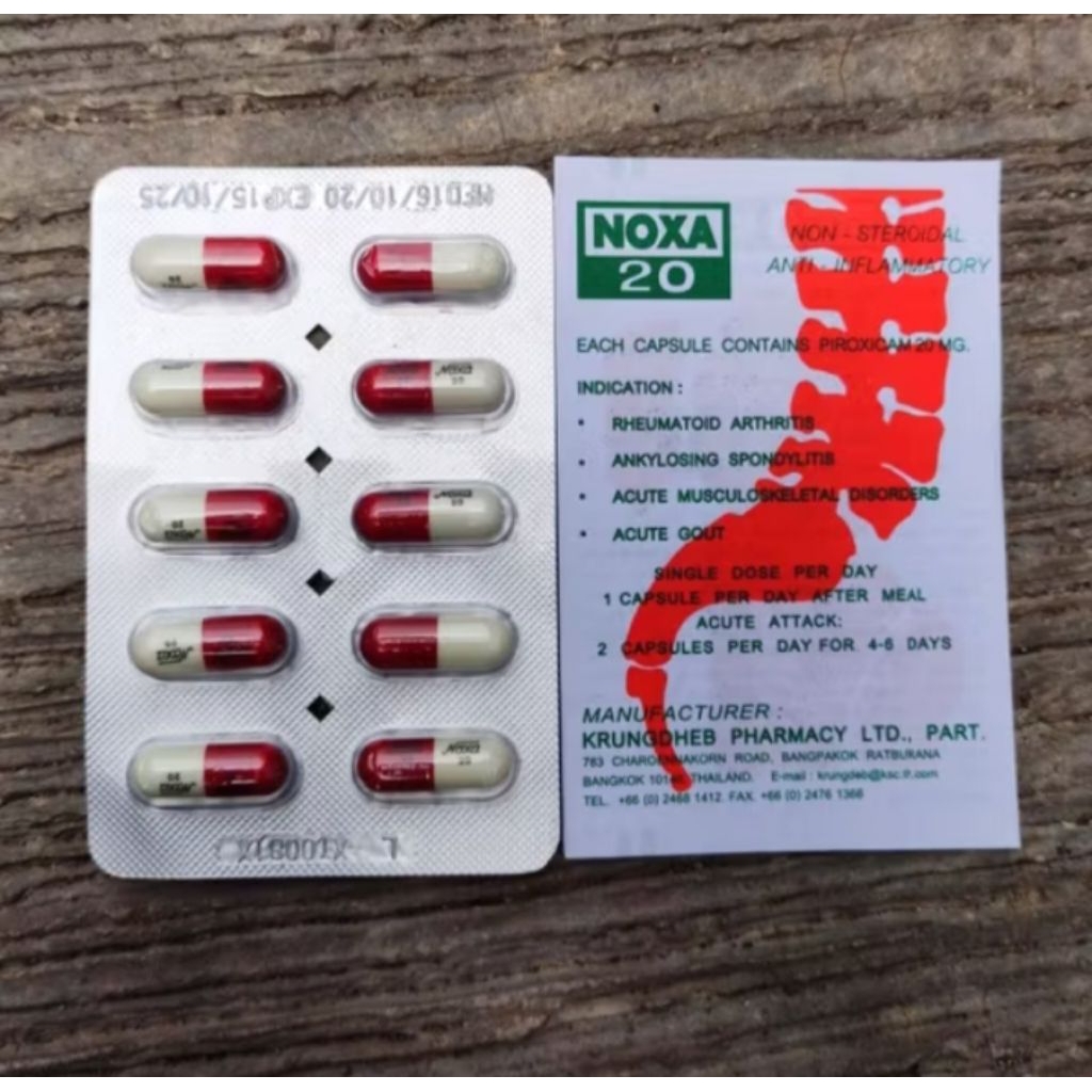 Noxa-20 Obat Ayam sakit Turun Urat Tendun Bintik Bintik Merah