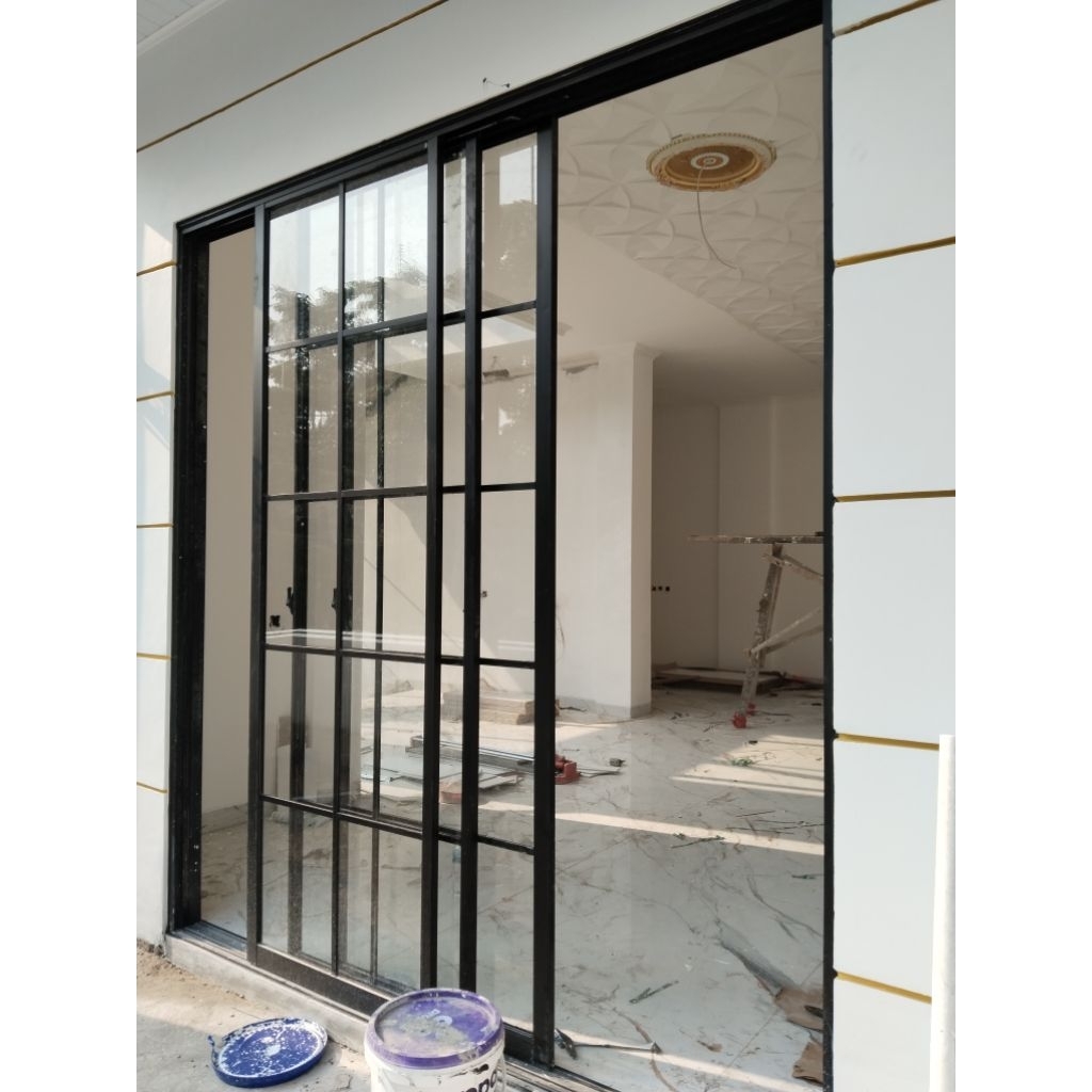 PINTU GESER/SLIDING GANTUNG ALUMINIUM