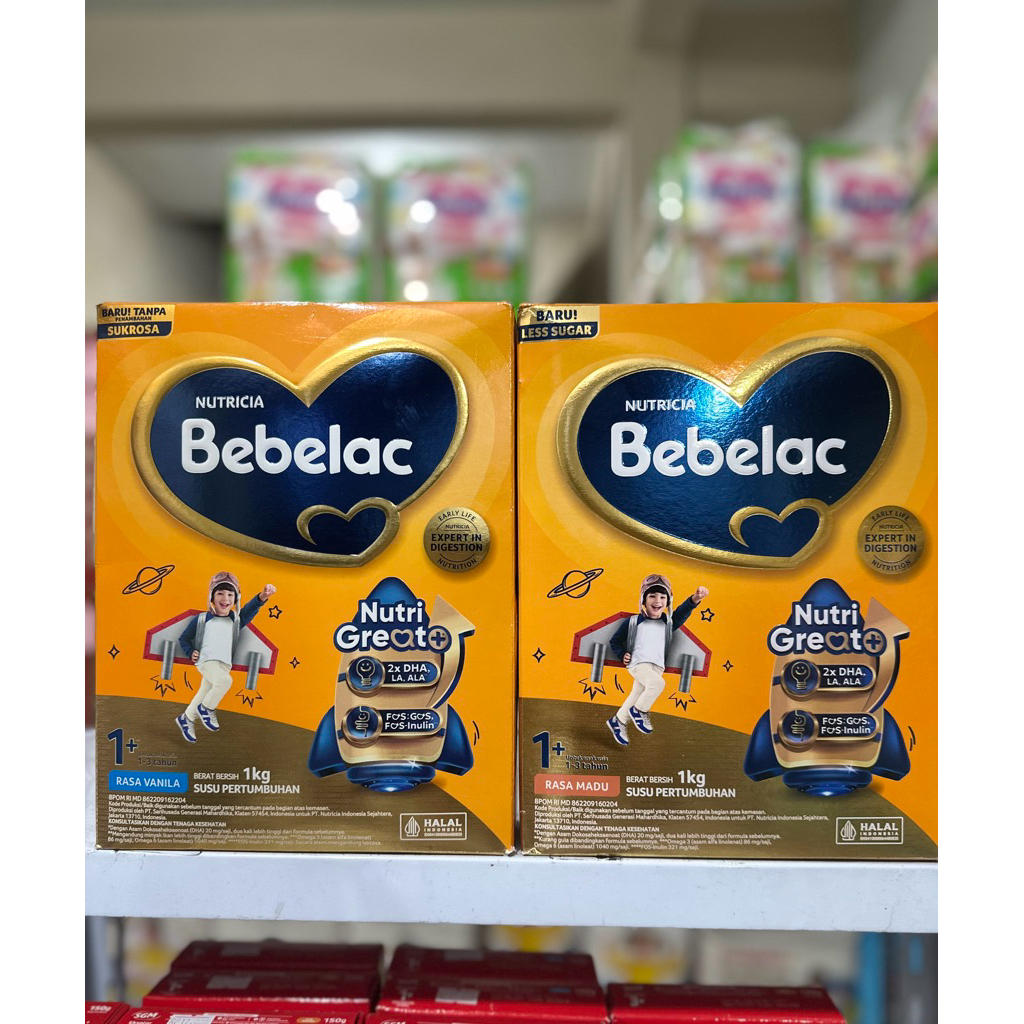 Bebelac 1+ tahap 3 usia 1-3 tahun