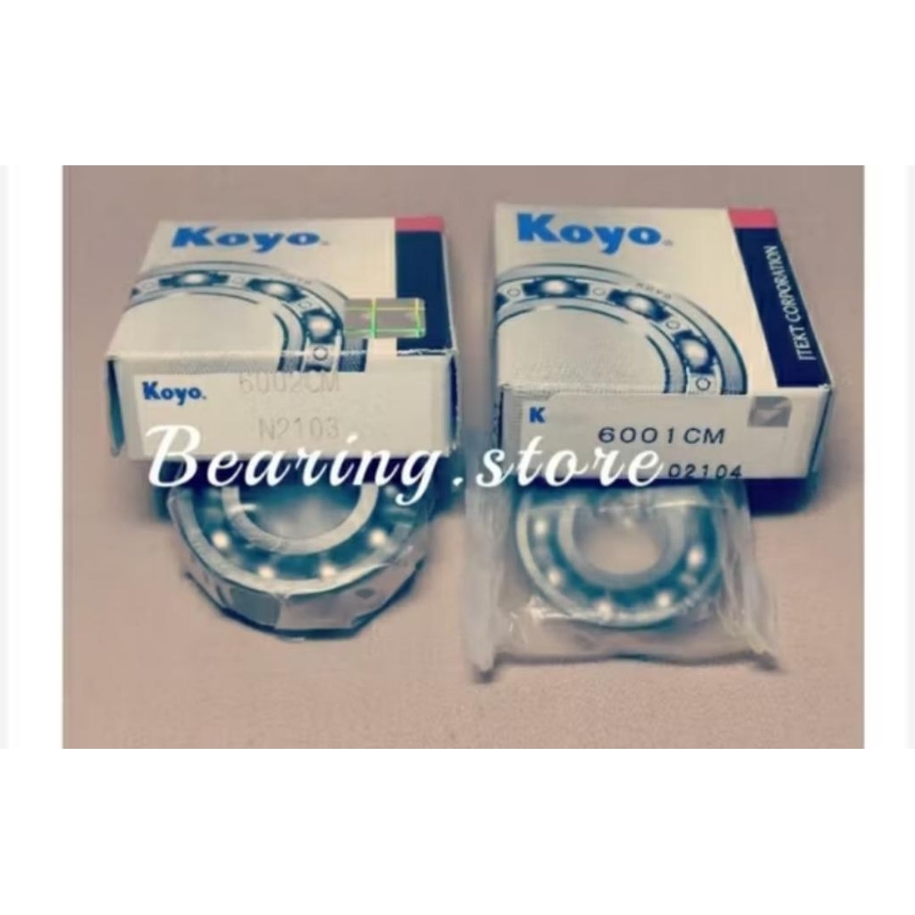 Bearing laher noken as beat karbu scoopy karbu 6002 6001 set koyo original