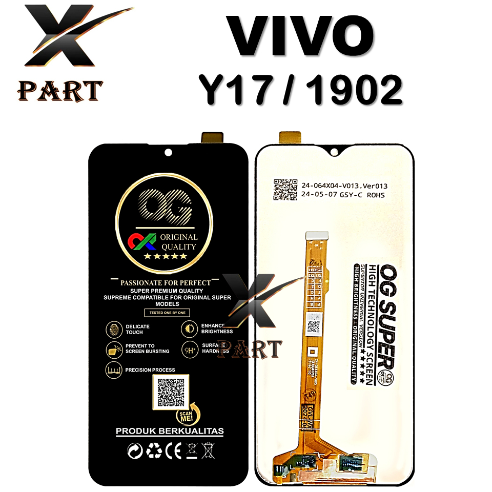 LCD TOUCHSCREEN VIVO Y17 / 1902 COMPLETE ORIGINAL