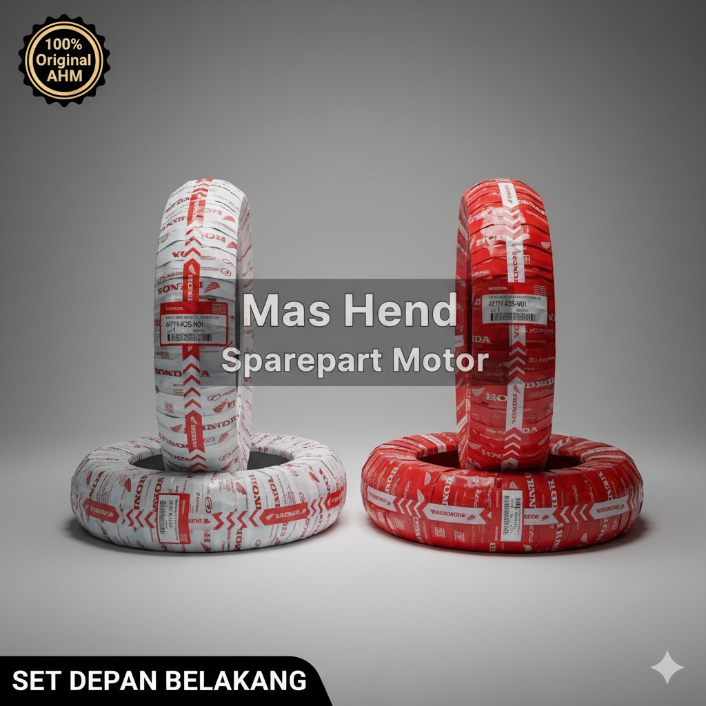 AHM Ban Luar Tubeless Depan Belakang Ring 14 Beat Vario 110 125 150 AHM 100% Original