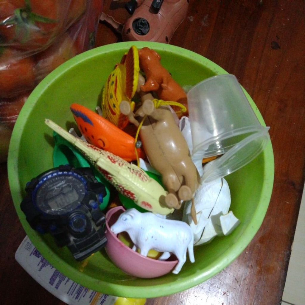 mainan dengan kode d12, dr12, Gr 12, Tiger samson kardusan