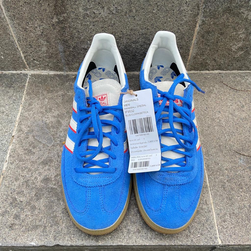sepatu adidas spezial blue scarlet original