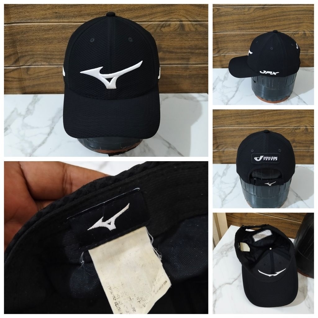 TOPI SECOND CAP MIZUNO ORIGINAL