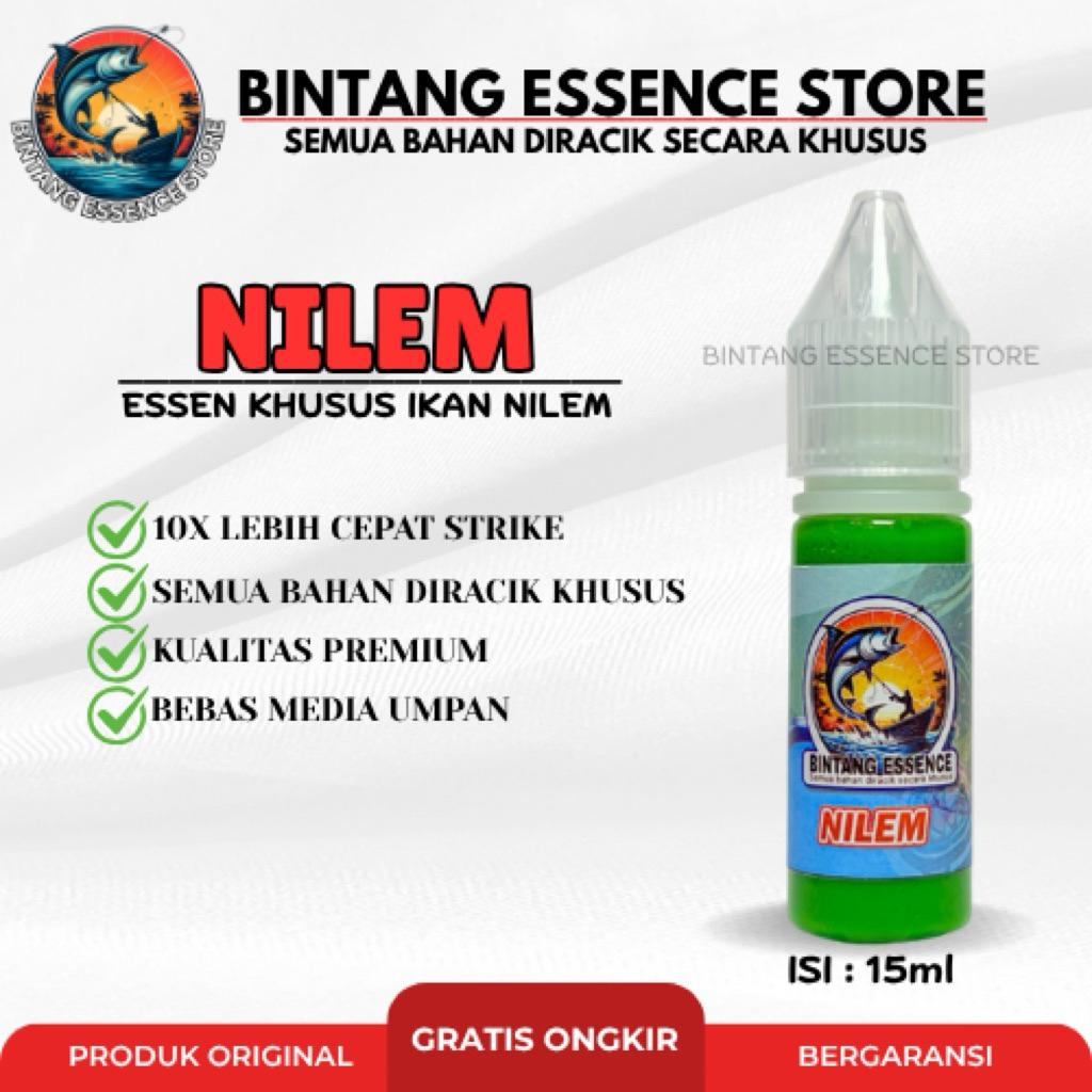 Essen Oplosan Ikan Nilem Dominan Nangka 15ml Bintang Essence