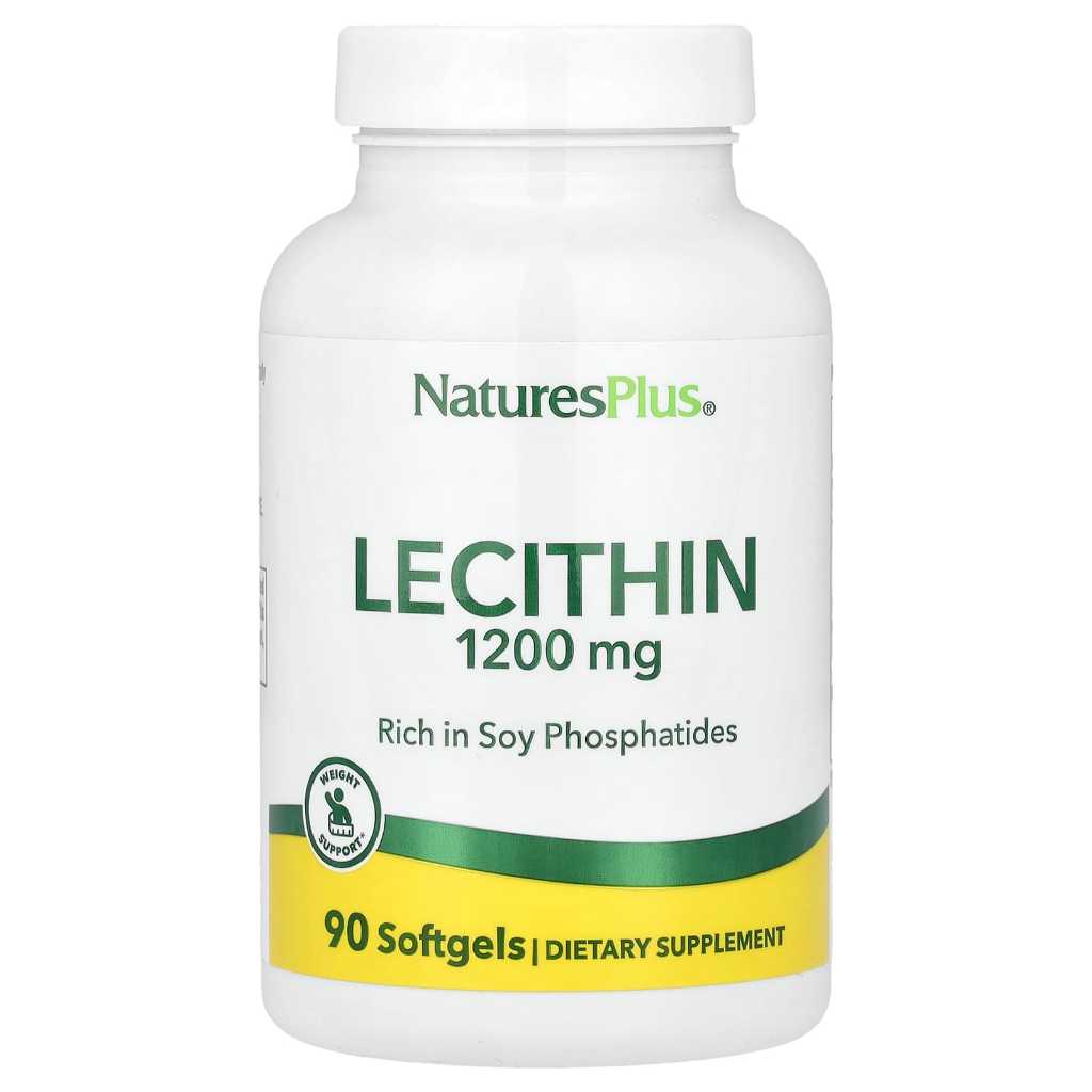 Natures Plus Lecithin 1,200 mg 90 Softgels