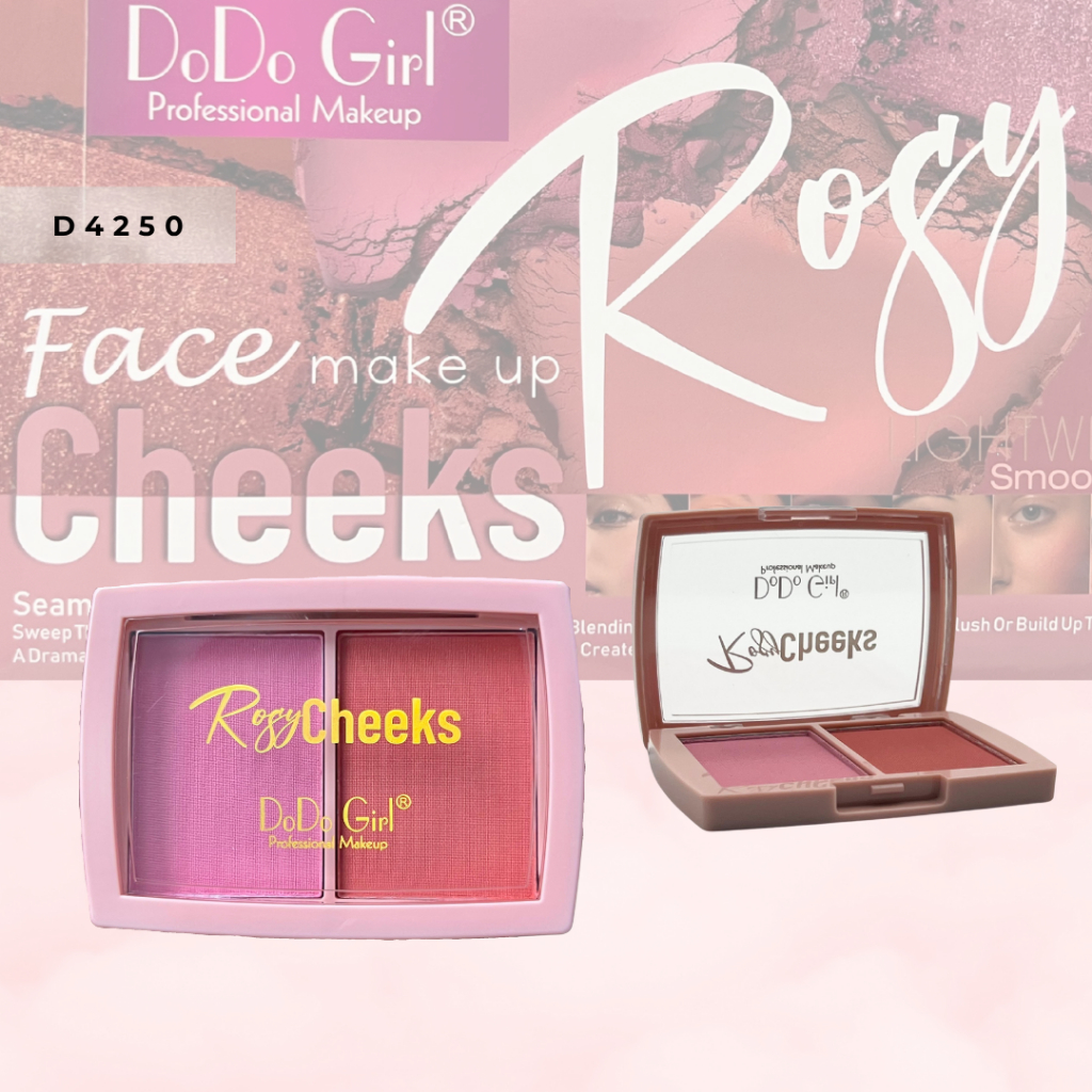 Blush on 2 warna Dodo Girl Rosy D4250