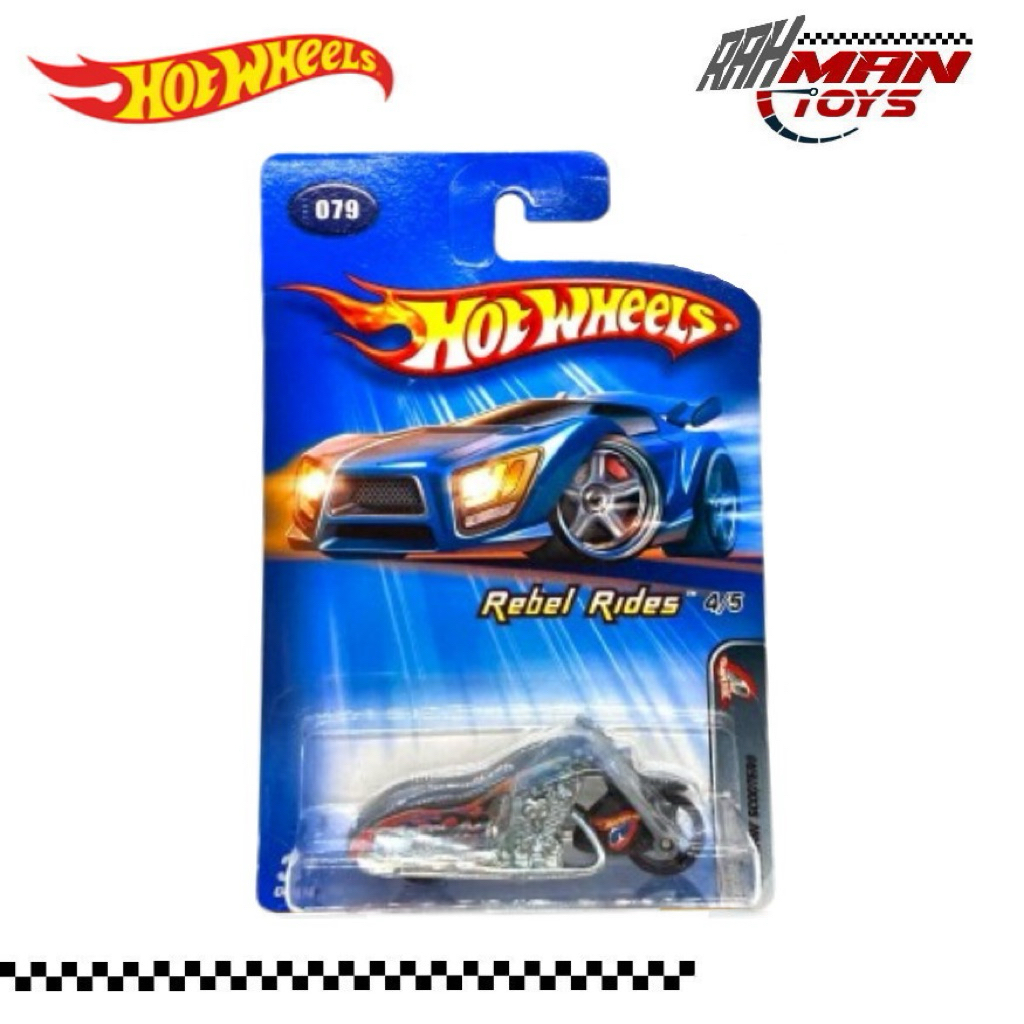 Hot Wheels Rebel Rides 4/5 Scorchin Scooter 2005