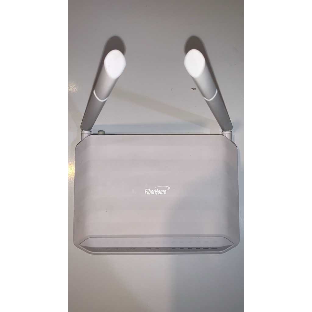 Router Wifi ONT GPON Fiberhome HG6243C / HG6543C Port Biru + Adaptor Original