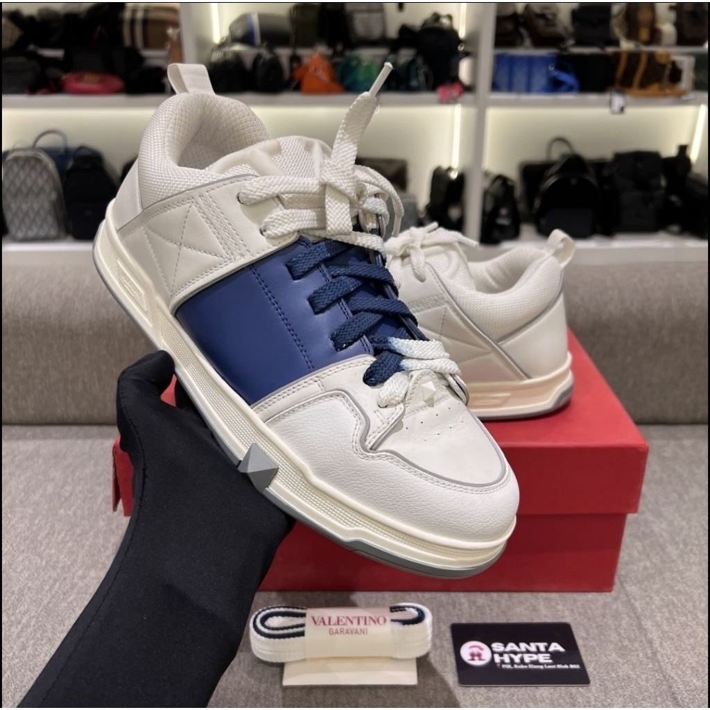 Valentino Garavani Blue Stud Sneakers