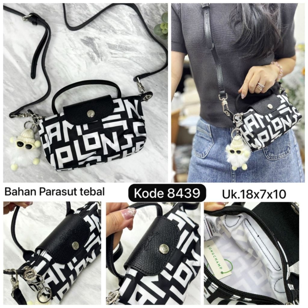 TAS SELEMPANG MINI TENTENG HITAM LC PREMIUM IMPORT