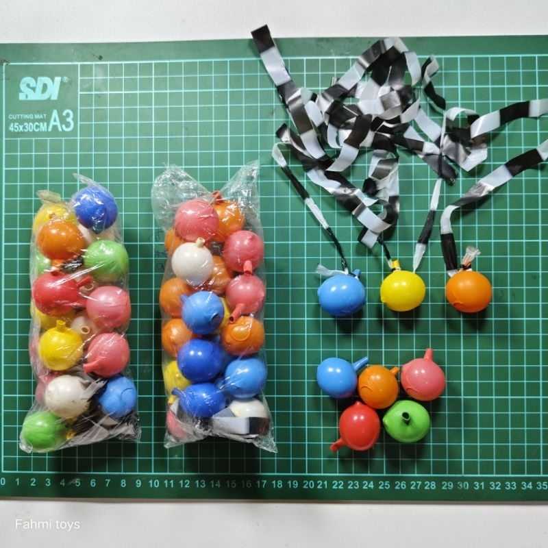 20 pcs BALON TUYUL balon air mainan balon loncat balon lempar balon bajing