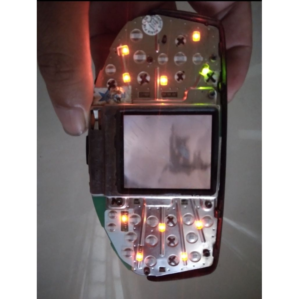 bahan n gage klasik nyala lcd blank