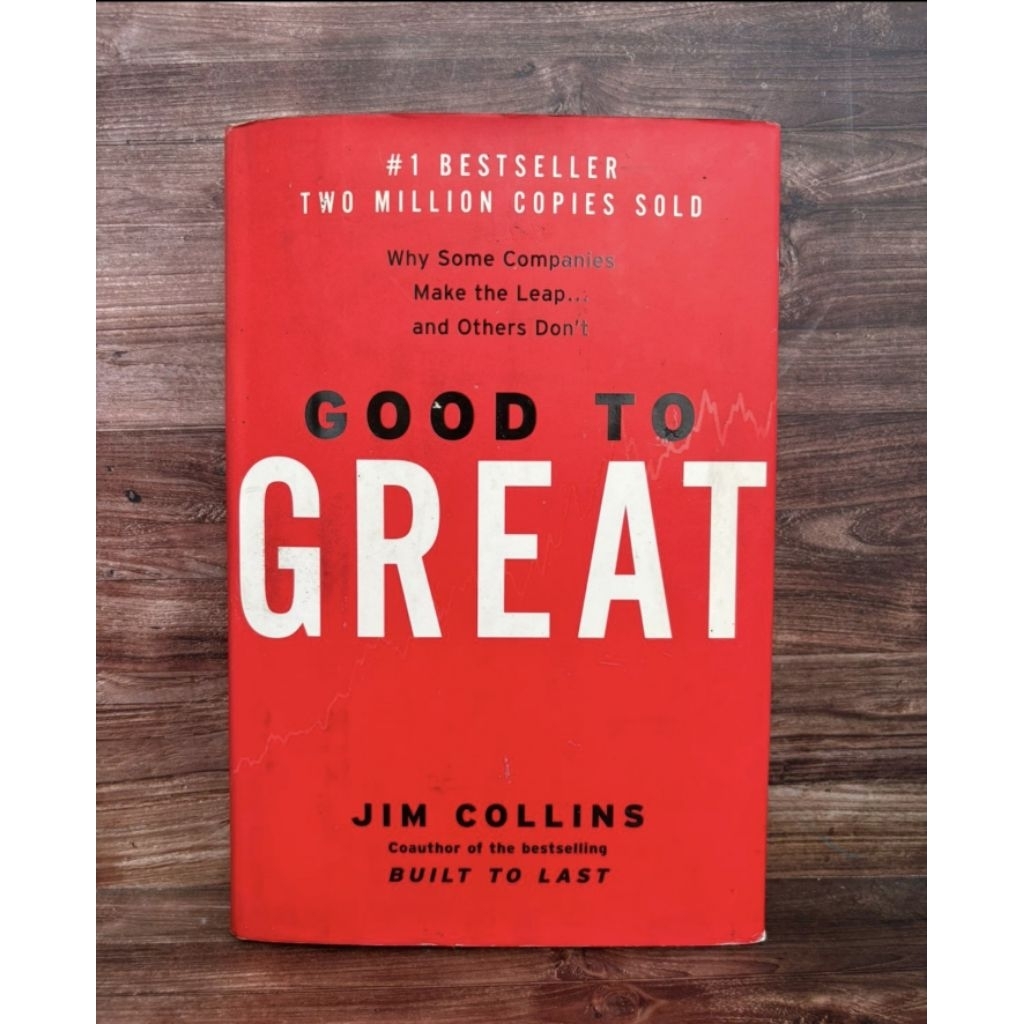 Buku Preloved Good to Great by Jim Collins Hardcover