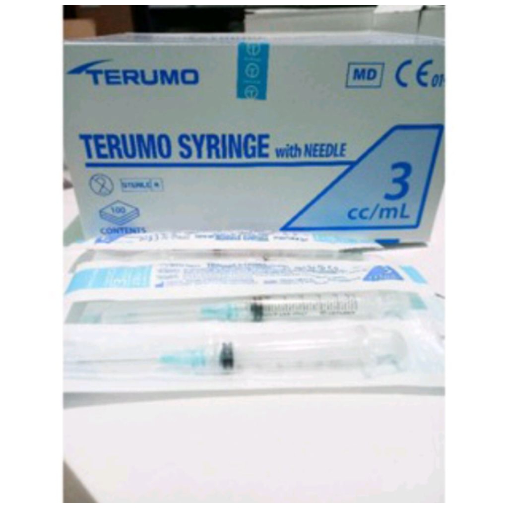 Spuit 3cc,, 5cc,, 10cc,, 1cc Terumo & Nipro Syring  With Needle
