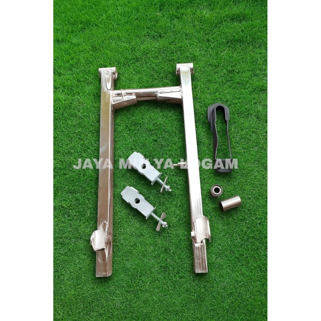 SWING ARM KOMPLIT YAMAHA JUPITER Z VEGA R  NEW JUPITER X BURHAN CROME MENGKILAP