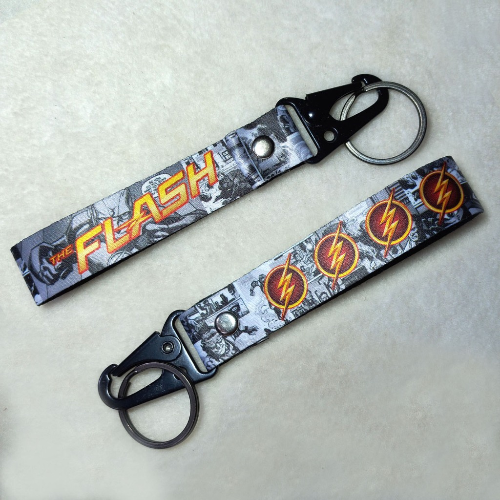 Gantungan Kunci Komik Film The Flash Sublimasi