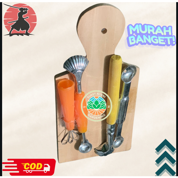 Paket Talenan Serutan Wortel / Kerokan Kelapa / Serutan Buah / Serut Buah / Kerok Buah /