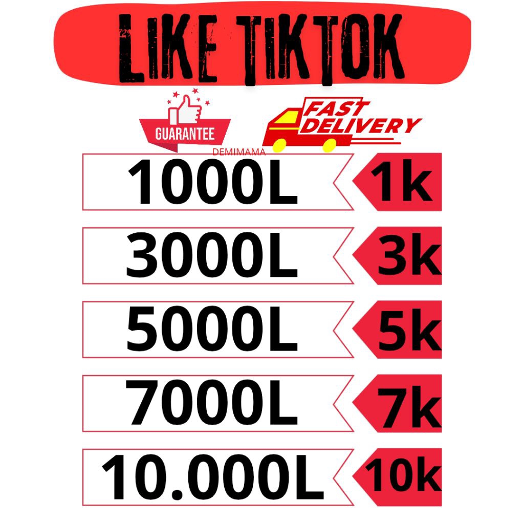 Like Tiktok High Quality Permanent