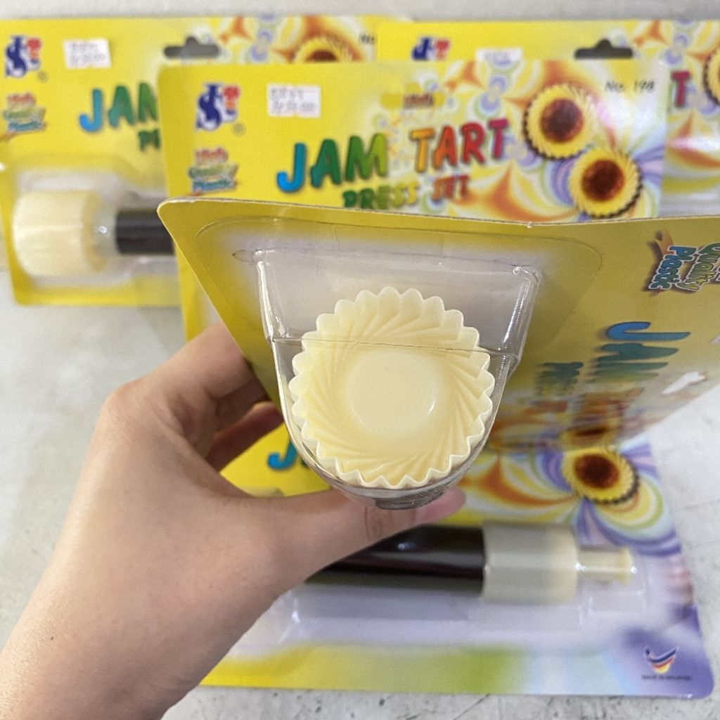 Cetakan kue kering jam tart no.198 | cetakan nastar | jam tart press set