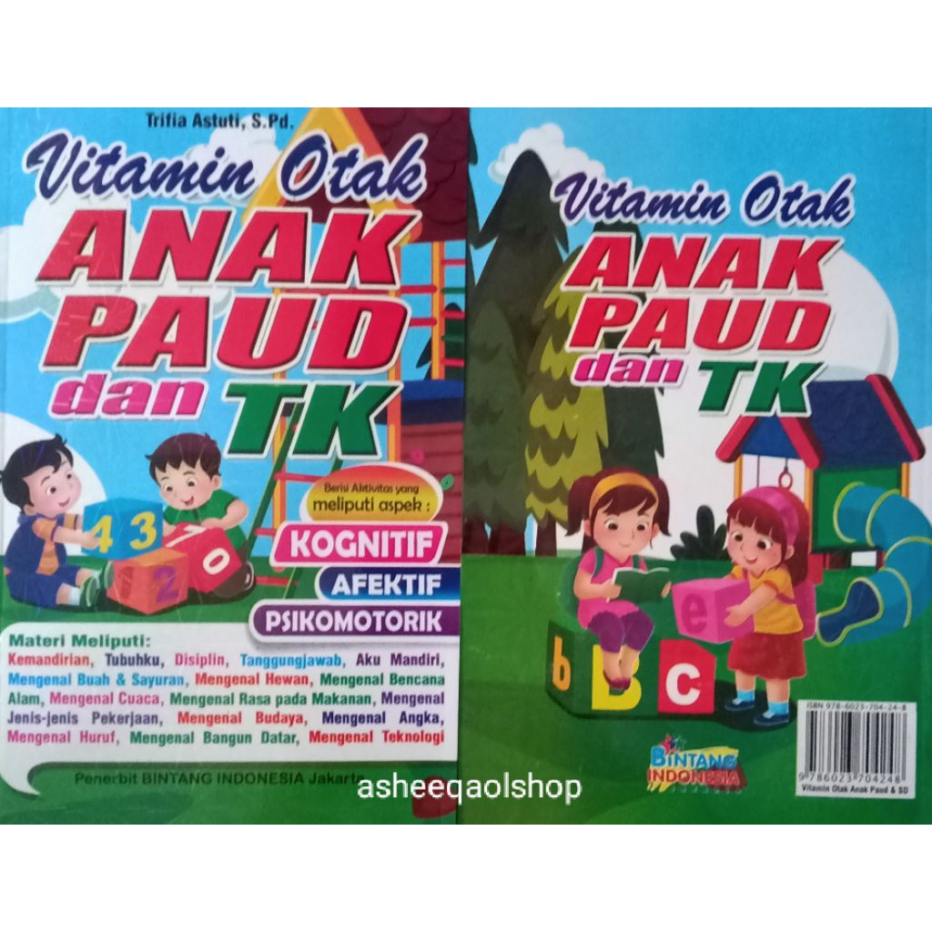 Buku Vitamin Otak Anak Paud Tk