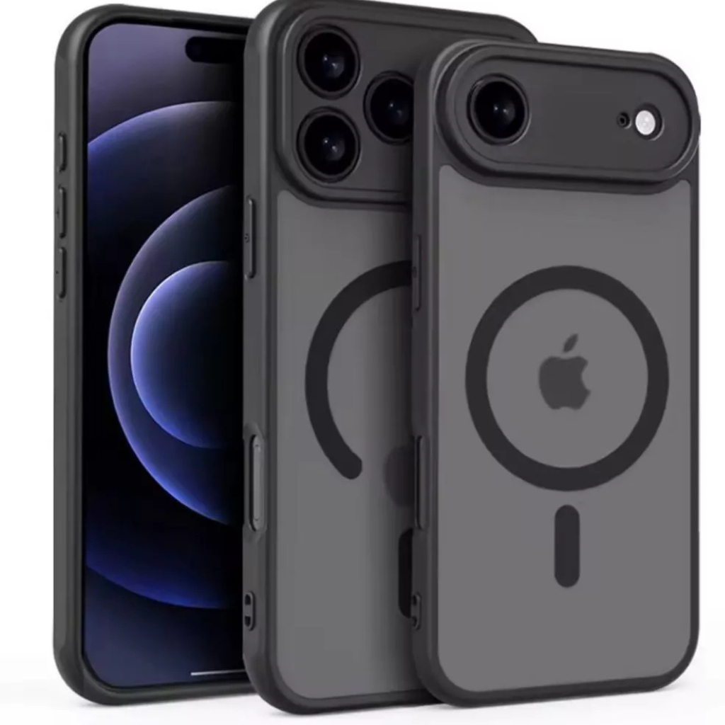 CASE IPHONE 17 AIR PRO MAX HARDCASE ANTI YELLOW MAGSAFE HYBRID BLACK DOVE MATTE CLEAR MAGNETIC NEW