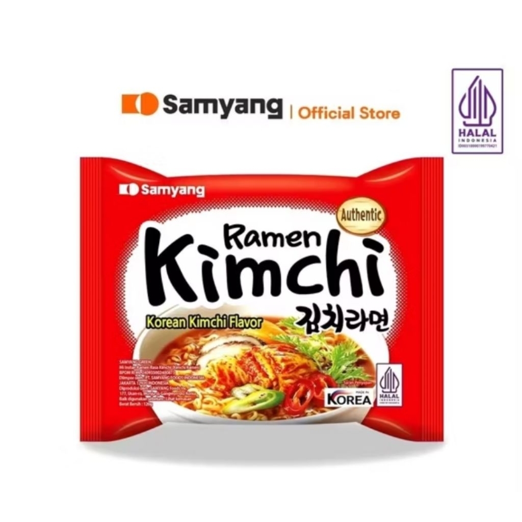 Mie Instan Ramen Kimchi