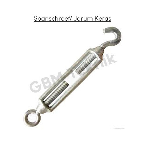 JARUM KERAS 6MM-12MM / Span Skrup 6MM-12MM / Turnbuckle 6MM-12MM