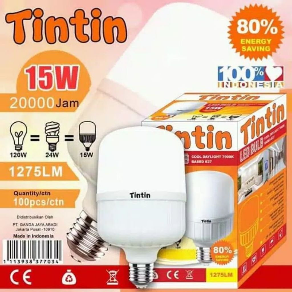 Promo Lampu LED Kapsul 15 Watt LED Murah LED Capsule
