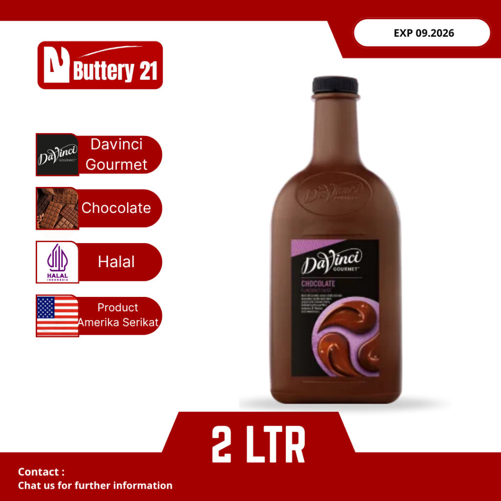 DAVINCI GOURMET 2 LTR/DAVINCI CHOCOLATE/DAVINCI BUTTER SCOTCH/DAVINCI CARAMEL