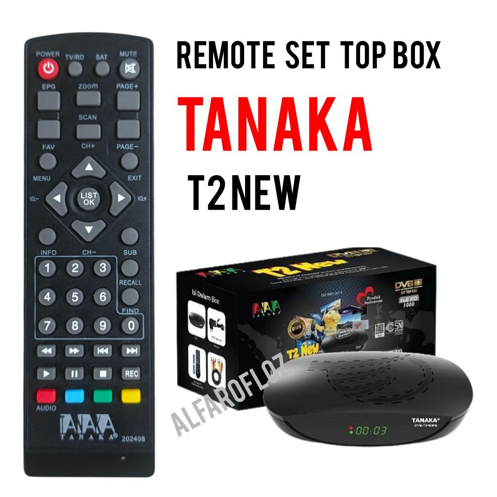 REMOTE TANAKA STB T2NEW