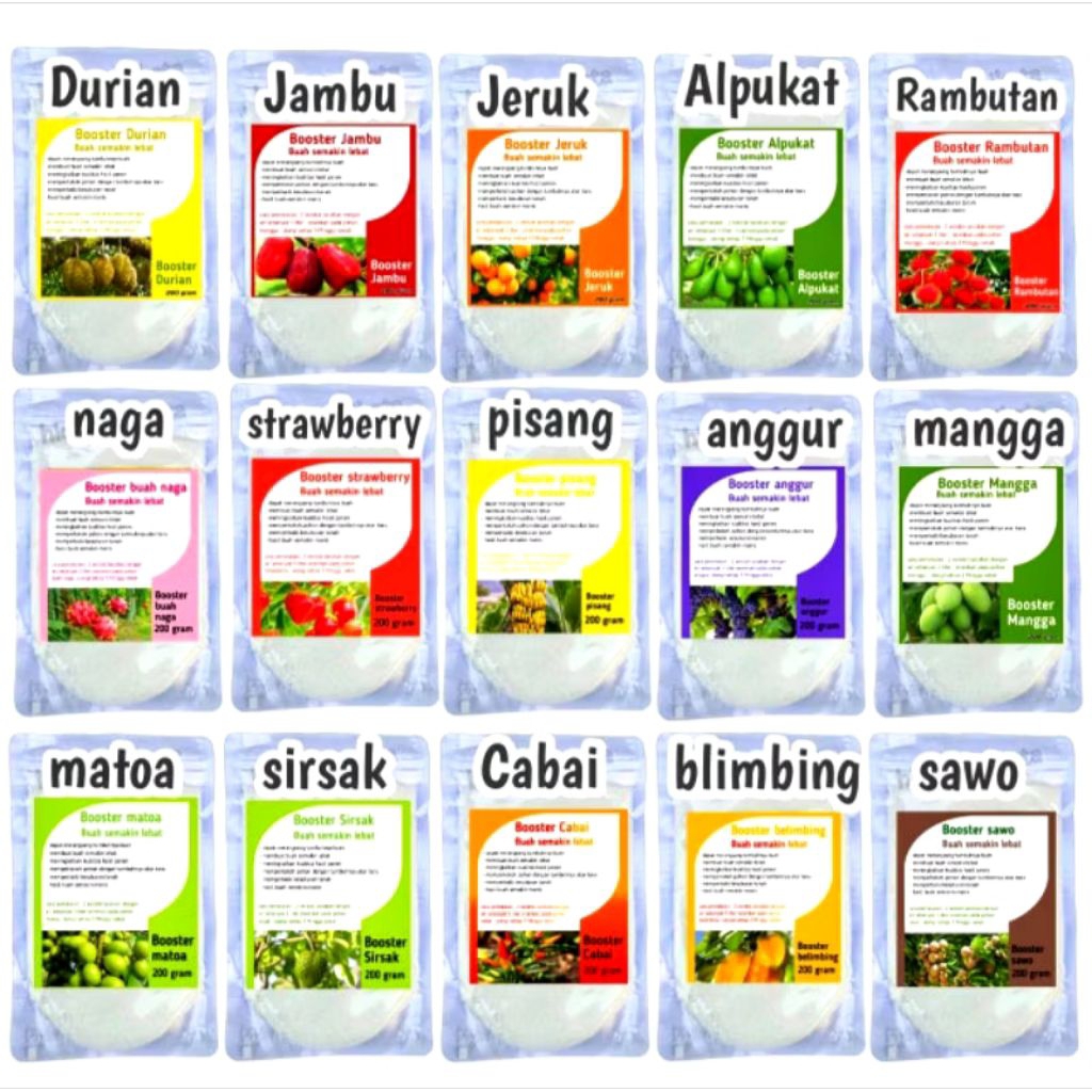 Booster Jambu Perangsang Buah Jambu