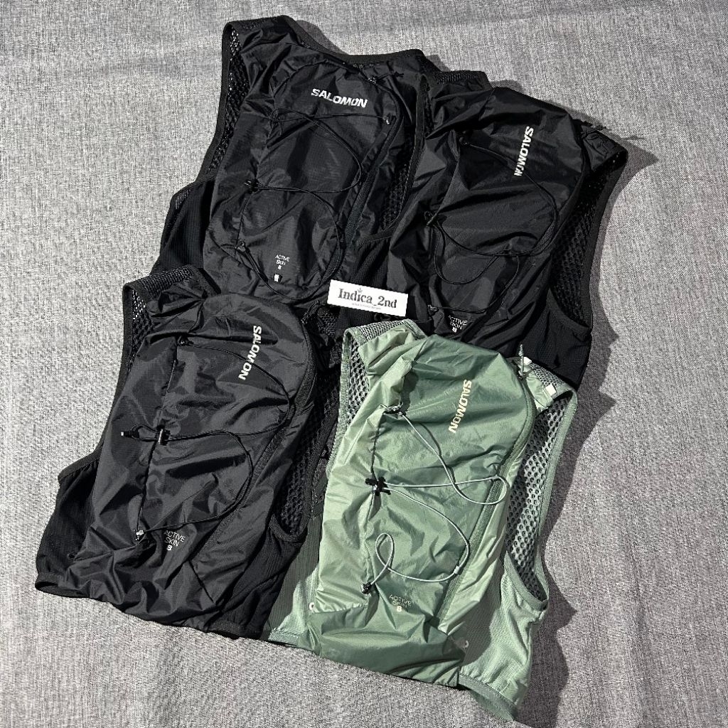 Salomon Active Skin 8 Size Second Original tanpa soft flask